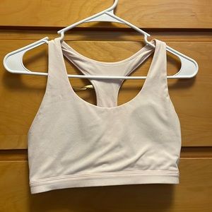 Pink fabletics bra